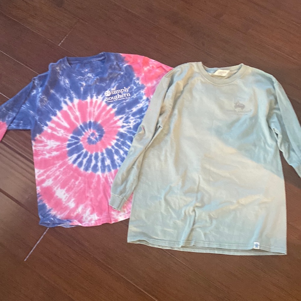 Simply Southern long sleeve tee shirt (2)